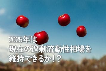 2025年は現在の過剰流動性相場を維持できるか！？