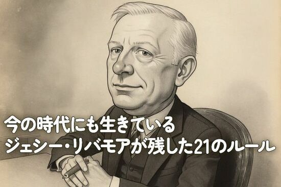 「今の時代にも生きているジェシー・リバモアが残した21のルール」