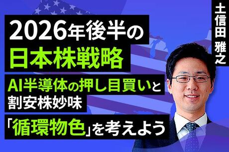 ［動画］2つの「循環物色」と目先の投資戦略