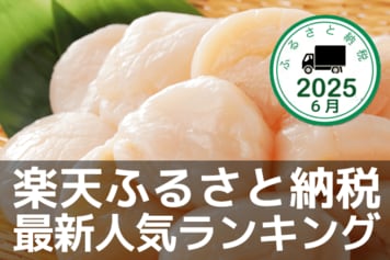 北海道産ほたて、肉汁ハンバーグなど定番返礼品も！楽天ふるさと納税：最新人気ランキング