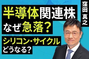 ［動画］半導体関連株、なぜ急落？​シリコン・サイクル、どうなる？