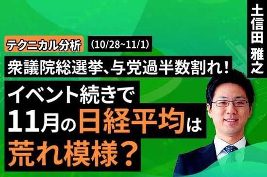 ［動画で解説］今週の株式市場 「慌ただしさ」と「波乱含み」の中でどう動く？～材料の多さを消化できるか～＜チャートで振り返る先週の株式市場と今週の見通し＞