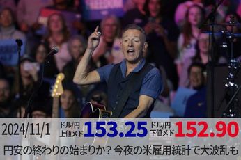 円安の終わりの始まりか? 今夜の米雇用統計で大波乱も