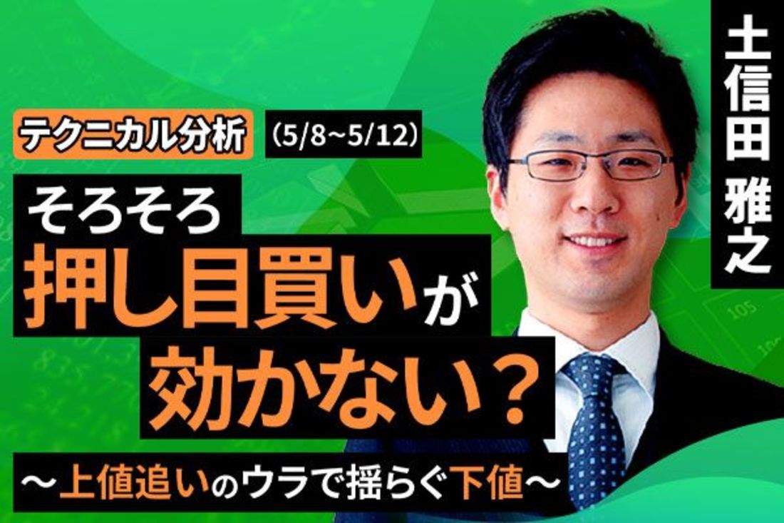 [動画で解説]【テクニカル分析】今週の日本株 そろそろ押し目買いが効かない？～上値追いのウラで揺らぐ下値～＜チャートで振り返る先週の株式市場と