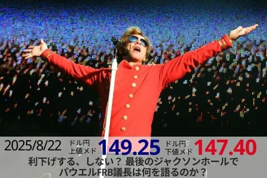 利下げする、しない？最後のジャクソンホールでパウエルFRB議長は何を語るのか？ 