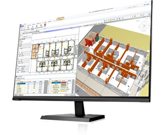 建築設計支援システム「GLOOBE Architect」の画面
