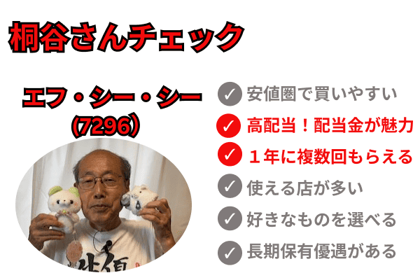 桐谷さんチェック　エフ・シー・シー