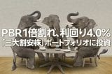 PBR1倍割れ、利回り4.0％の「三大割安株」をかぶミニ®活用で賢く狙う！（窪田真之）