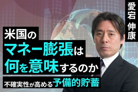 ［動画で解説］米国のマネー膨張は何を意味するのか～不確実性が高める予備的貯蓄～