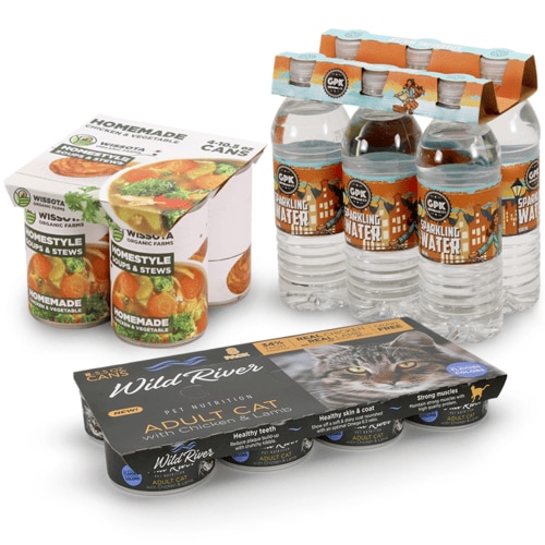 グラフィック・パッケージングの紙製飲料用キャリアパック
