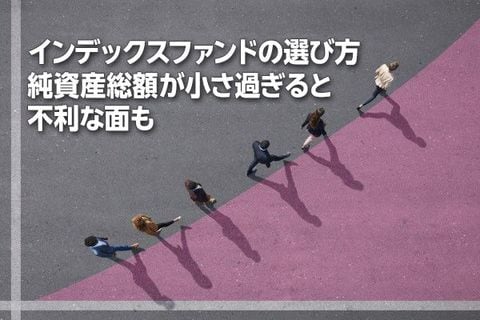 インデックスファンドの選び方、純資産総額が小さ過ぎると不利な面も（窪田真之）