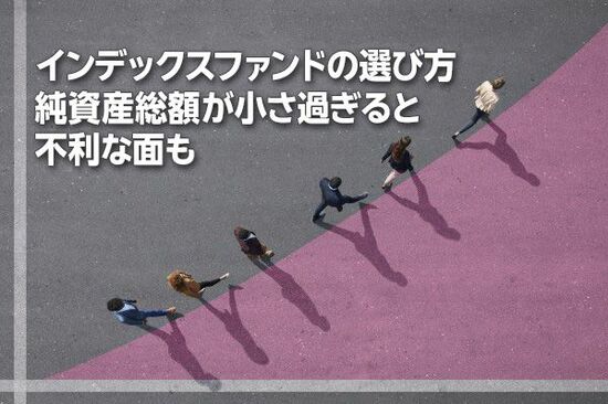 インデックスファンドの選び方、純資産総額が小さ過ぎると不利な面も（窪田真之）