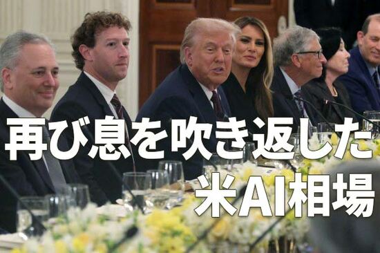 息を吹き返した米AI相場「買われ過ぎで割高」銘柄に注意（土信田雅之）