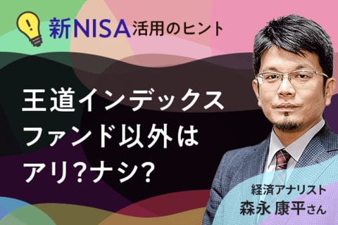 新NISA、王道インデックスファンド以外はアリ？ナシ？