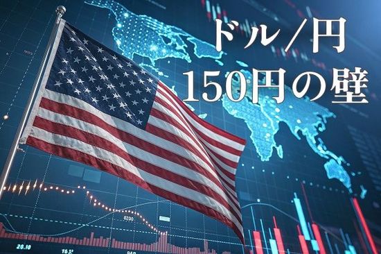 米中対立緩和でドル/円は148円台まで上昇、遠い150円の壁