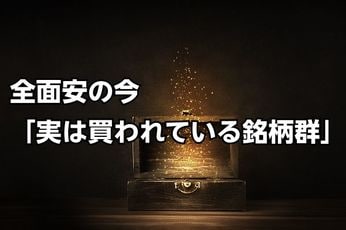 ほぼ全面安の国内株相場で「実は買われている銘柄群」とは？【金利がある世界の株式投資】