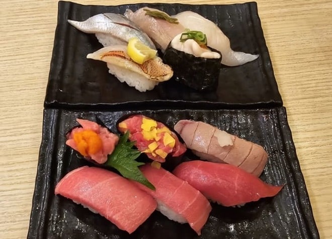 優待券で行った｢にぎりの徳兵衛｣写真