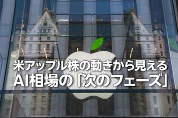 米アップル株の動きから見えるAI相場の「次のフェーズ」（土信田雅之）
