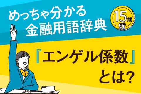 「エンゲル係数とは？」―めっちゃ分かる！金融用語辞典―