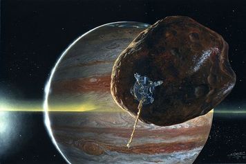 【1979(昭和54)年3月5日】米国の無人惑星探査機ヴォイジャー1号が木星に最接近
