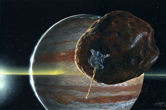 【1979（昭和54）年3月5日】米国の無人惑星探査機ヴォイジャー1号が木星に最接近