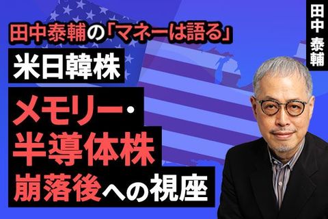 ［動画］【米日韓株】メモリー･半導体株。崩落後への視座