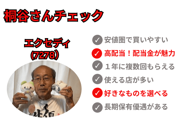 桐谷さんチェック　エクセディ
