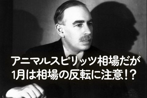 アニマルスピリッツ相場だが1月は相場の反転に注意！？