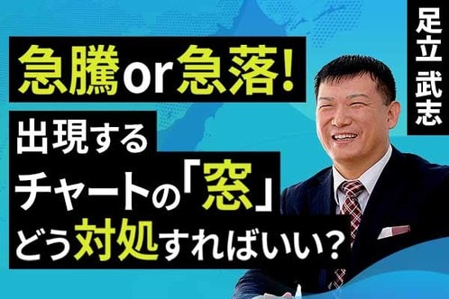 ［動画］朝起きたら急騰or急落!そんな時に出現する「窓」どう対処すればいい？