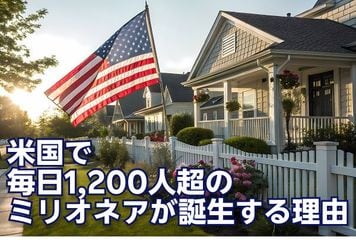 11人に1人は「資産1億6,000万円」超え！？…米国で「百万ドル長者」が増え続ける理由