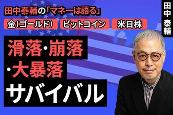 ［動画で解説］【金・ビットコイン・米日株】滑落・崩落・大暴落 サバイバル