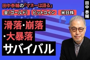 ［動画で解説］【金・ビットコイン・米日株】滑落・崩落・大暴落 サバイバル
