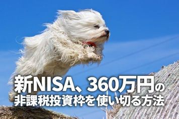 新NISA、360万円の非課税投資枠を使い切る方法。特定口座から乗り換えるメリット・デメリット