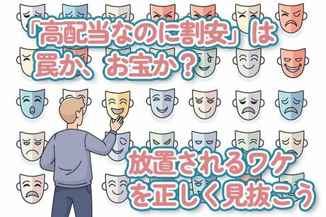 「高配当なのに割安」は罠か、お宝か？放置されるワケを正しく見抜こう