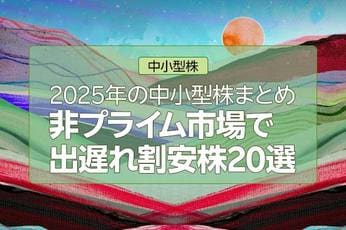2025年の中小型株まとめ 非プライム市場で出遅れ割安株20選