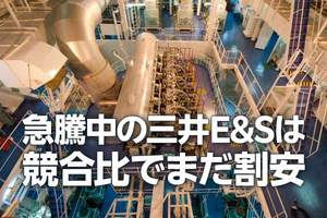 三井E&S：株価急騰でも競合比でまだ割安（西 勇太郎）