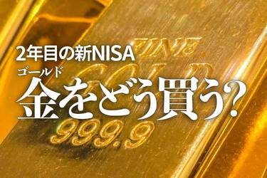 2年目の新NISA、金（ゴールド）をどう買う？ | トウシル 楽天証券の