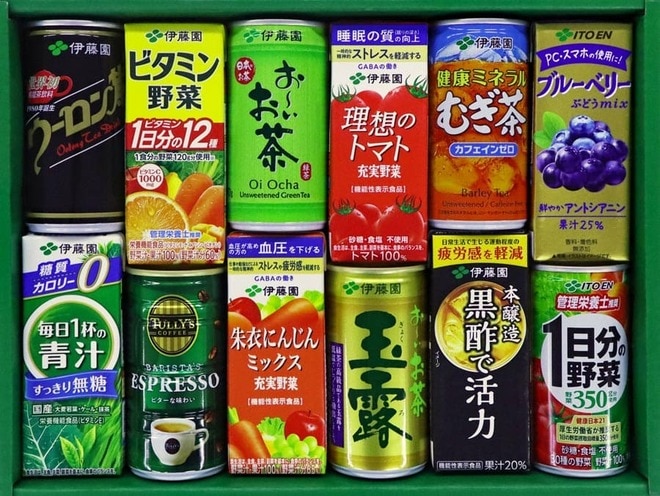 伊藤園第1種優先株式の優待でもらえる自社製品（緑茶・ジュースなど）