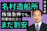［動画］名村造船所：株価急伸でも、同業他社比でまだ割安