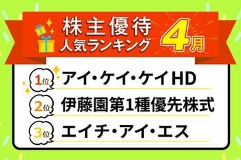 26年4月株主優待：くら寿司、伊藤園、エイチ・アイ・エスなどグルメも旅行も！
