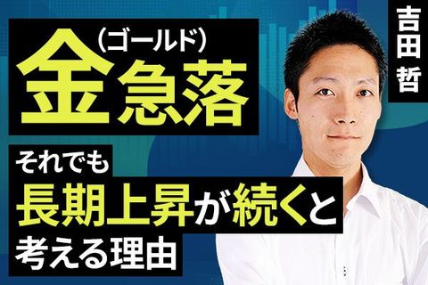 ［動画］金（ゴールド）急落、それでも長期上昇が続くと考える理由